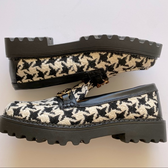 Circus Sam Edelman Deana Bit Lug Houndstooth Loafer - Picture 6 of 8